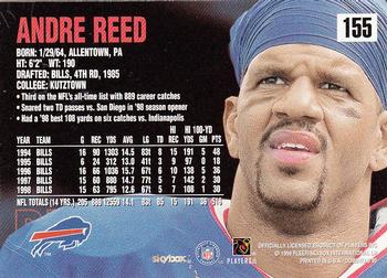 1999 SkyBox Dominion #155 Andre Reed Back