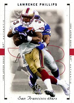 1999 SP Authentic #78 Lawrence Phillips Front