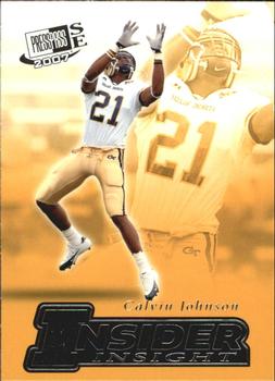 2007 Press Pass SE - Insider Insight #II-15 Calvin Johnson Front