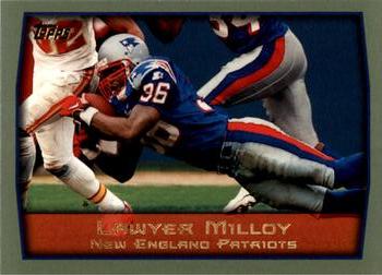 1999 Topps #95 Lawyer Milloy Front