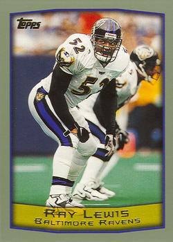 1999 Topps #137 Ray Lewis Front