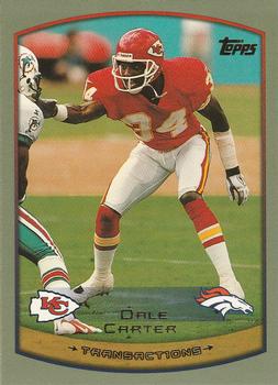 1999 Topps #259 Dale Carter Front