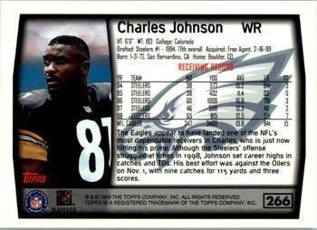 1999 Topps #266 Charles Johnson Back