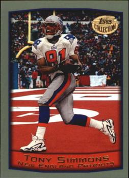 1999 Topps - Topps Collection #52 Tony Simmons Front