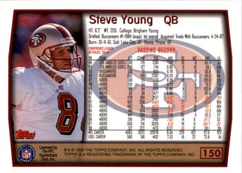 1999 Topps - Topps Collection #150 Steve Young Back