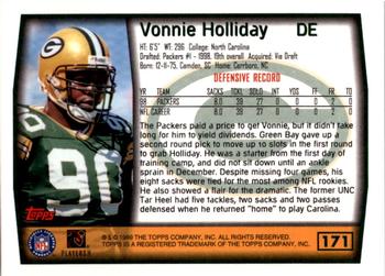 1999 Topps - Topps Collection #171 Vonnie Holliday Back