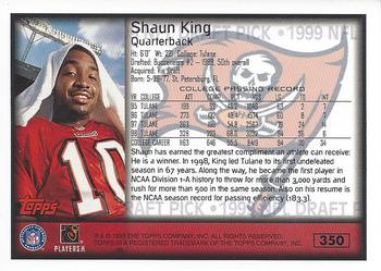 1999 Topps - Topps Collection #350 Shaun King Back