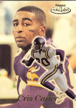 1999 Topps Gold Label #85 Cris Carter Front
