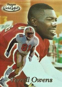 1999 Topps Gold Label #88 Terrell Owens Front