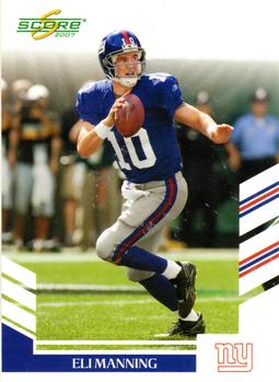 2007 Score - Glossy #11 Eli Manning Front