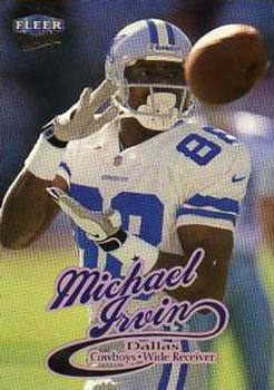 1999 Ultra #54 Michael Irvin Front