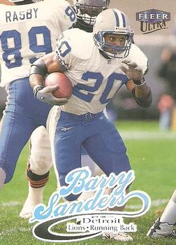 1999 Ultra #150 Barry Sanders Front