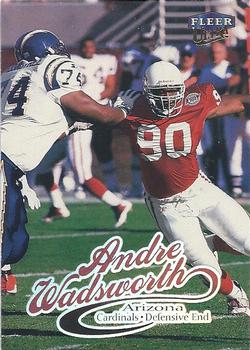 1999 Ultra #156 Andre Wadsworth Front