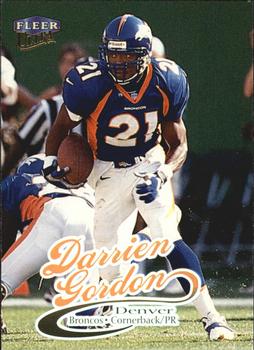 1999 Ultra #206 Darrien Gordon Front