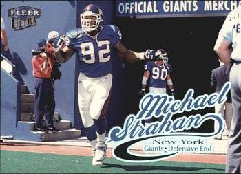 1999 Ultra #231 Michael Strahan Front
