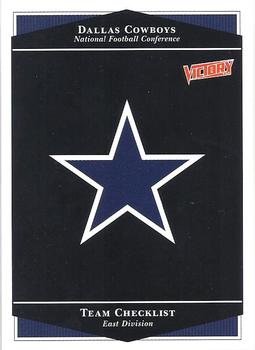 1999 Upper Deck Victory #69 Dallas Cowboys Checklist Front
