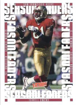 1999 Upper Deck Victory #338 Terrell Owens Front