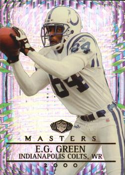 2000 Collector's Edge Masters #73 E.G. Green Front