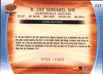 2000 Collector's Edge Masters #227 R.Jay Soward Back