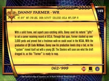 2000 Collector's Edge Odyssey #149 Danny Farmer Back