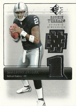 2007 SP Rookie Threads - Rookie Threads Silver #RT-JR2 JaMarcus Russell Front