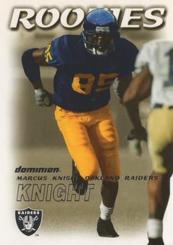 2000 SkyBox Dominion #212 Marcus Knight Front