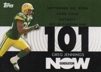 2007 Topps - Generation Now #GN-GJ1 Greg Jennings Front