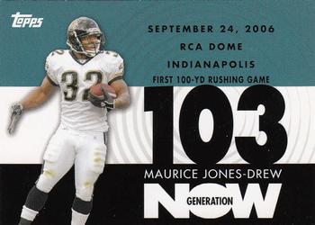 2007 Topps - Generation Now #GN-MJ1 Maurice Jones-Drew Front