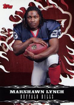2007 Topps - Red Hot Rookies #5 Marshawn Lynch Front