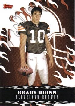 2007 Topps - Red Hot Rookies #6 Brady Quinn Front
