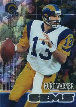 2000 Finest #203 Kurt Warner Front