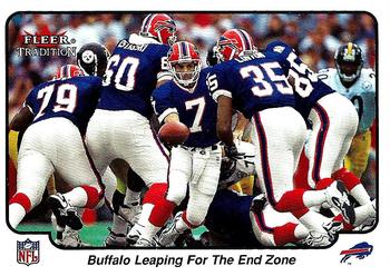 2000 Fleer Tradition #369 Buffalo Leaping for the End Zone Front