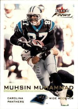 2000 Fleer Focus #20 Muhsin Muhammad Front