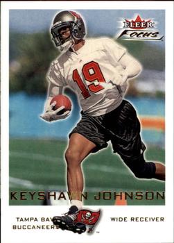 2000 Fleer Focus #38 Keyshawn Johnson Front