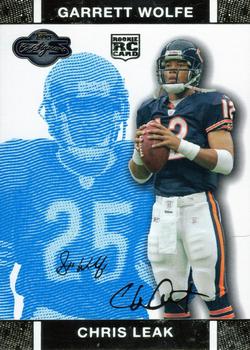 2007 Topps Co-Signers - Changing Faces Gold Blue #54 Chris Leak / Garrett Wolfe Front
