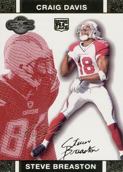2007 Topps Co-Signers - Changing Faces Gold Red #77 Steve Breaston / Craig Davis Front
