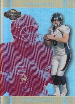 2007 Topps Co-Signers - Changing Faces Hologold Red #9 Jay Cutler / John Elway Front