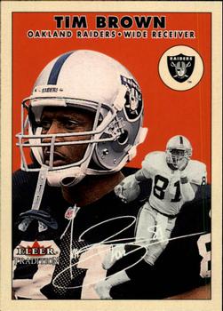 2000 Fleer Tradition Glossy #53 Tim Brown Front