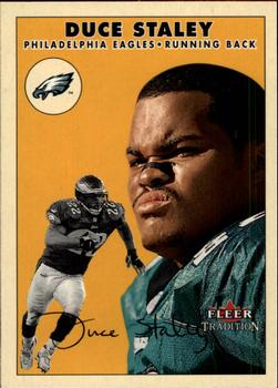 2000 Fleer Tradition Glossy #82 Duce Staley Front