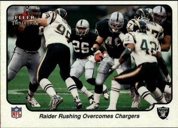 2000 Fleer Tradition Glossy #387 Oakland Raiders Front