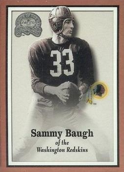 2000 Fleer Greats of the Game #56 Sammy Baugh Front