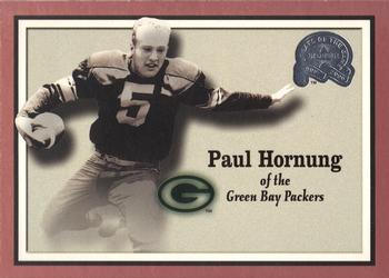 2000 Fleer Greats of the Game #2 Paul Hornung Front
