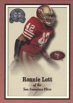 2000 Fleer Greats of the Game #63 Ronnie Lott Front