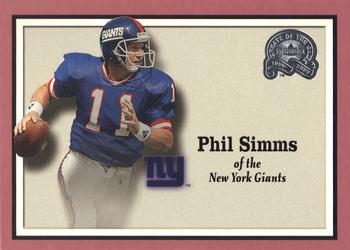 2000 Fleer Greats of the Game #92 Phil Simms Front