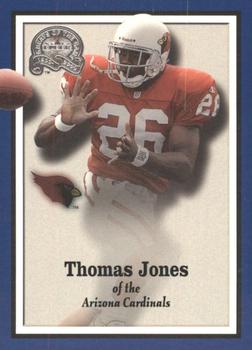 2000 Fleer Greats of the Game #102 Thomas Jones Front