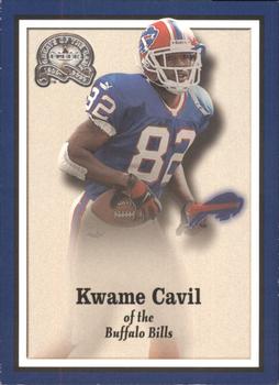 2000 Fleer Greats of the Game #126 Kwame Cavil Front