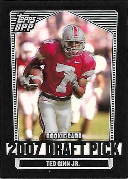 2007 Topps Draft Picks & Prospects - Chrome Black Refractors #134 Ted Ginn Jr. Front