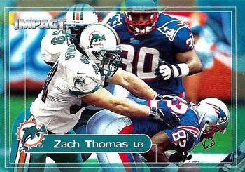 2000 Impact #58 Zach Thomas Front
