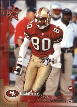 2000 Leaf Rookies & Stars #73 Jerry Rice Front