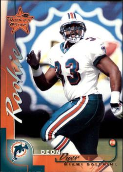 2000 Leaf Rookies & Stars #211 Deon Dyer Front